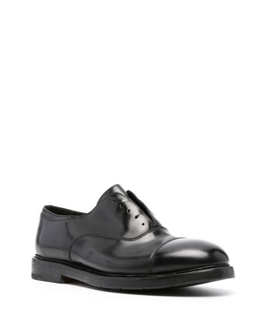 Premiata Black Binder Brass Loafers Shoes for men