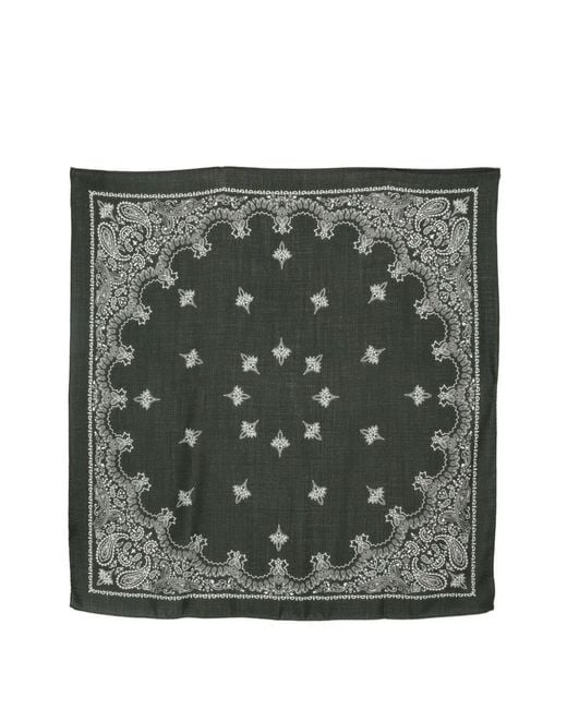 Destin Gray Scarf 90X90 Cm "Judy Carre"
