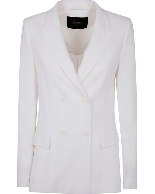 Seventy White Blazer Jacket