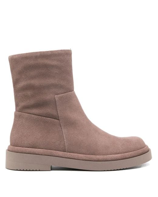 Paloma Barceló Brown "Carla" Ankle Boots