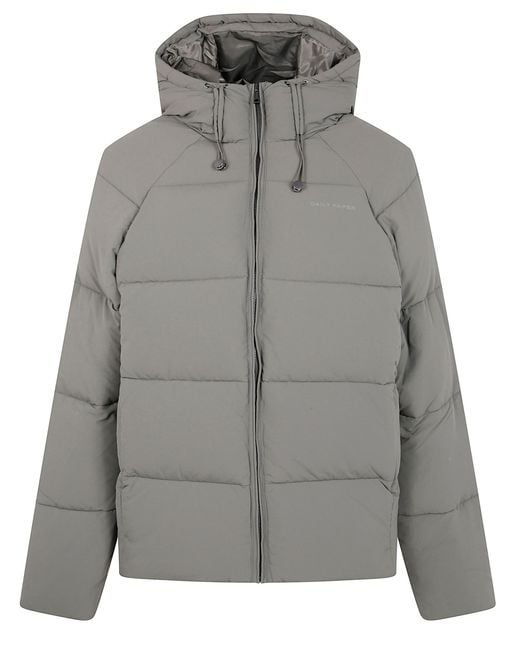 Daily Paper Gray "Relaxed Puffer" Jacket for men