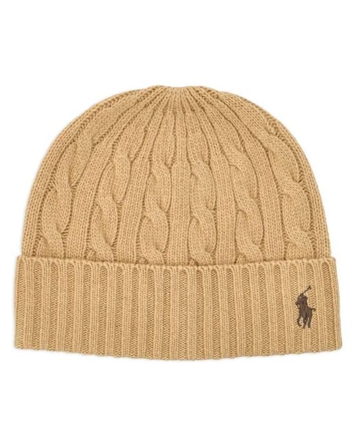 Polo Ralph Lauren Natural Wool Blend Beanie for men