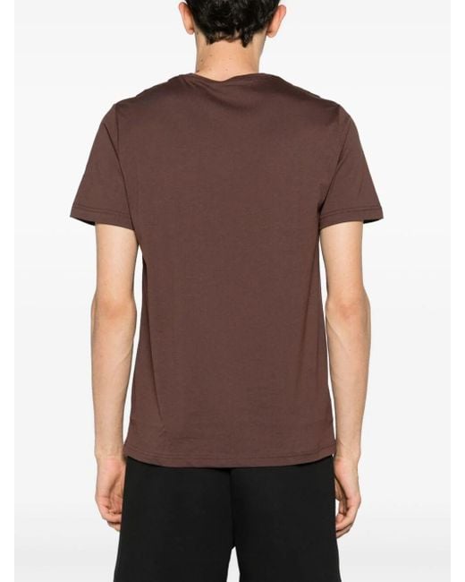 Fred Perry Brown Fp Crew Neck T-Shirt for men