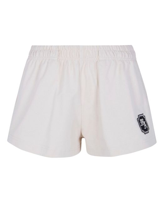 Amiri White "Ma Chateau" Sweatshorts