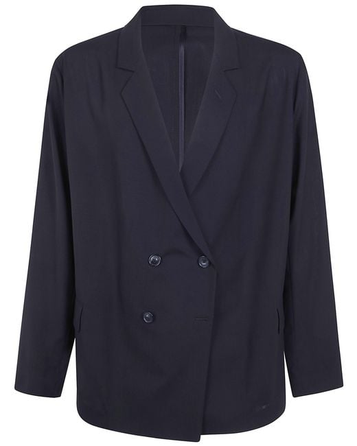 PT01 Blue Double Breasted Jacket for men