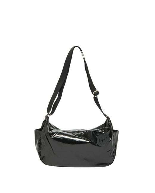 Jack Gomme Black Messenger Bag "Liris"