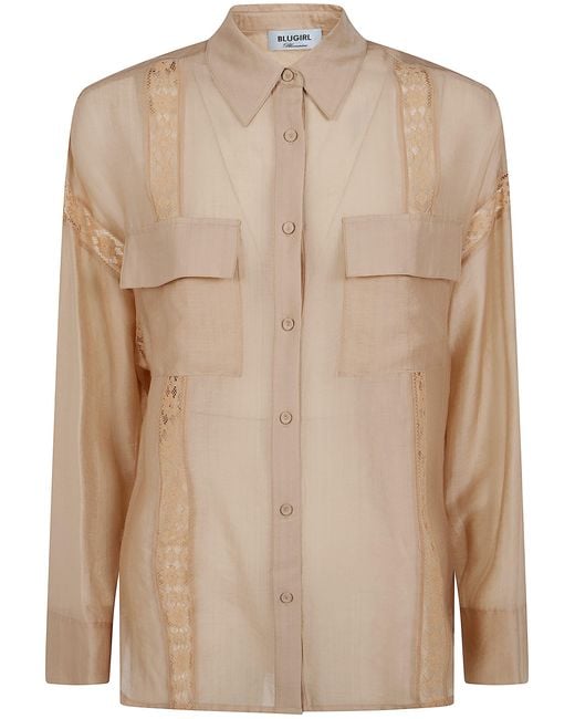 Blugirl Blumarine Natural Shirt