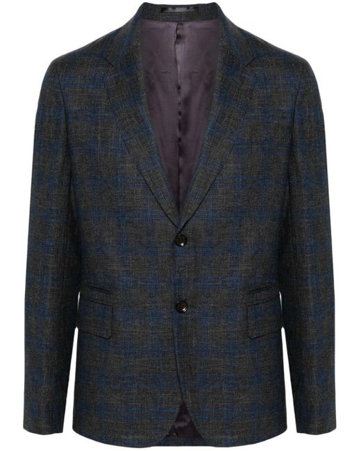 Paul Smith Blue Two Buttons Jacket for men