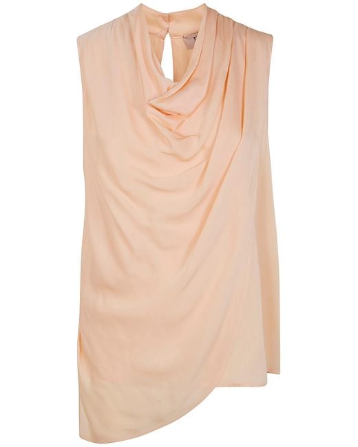 Twinset Natural Dropped Blouse