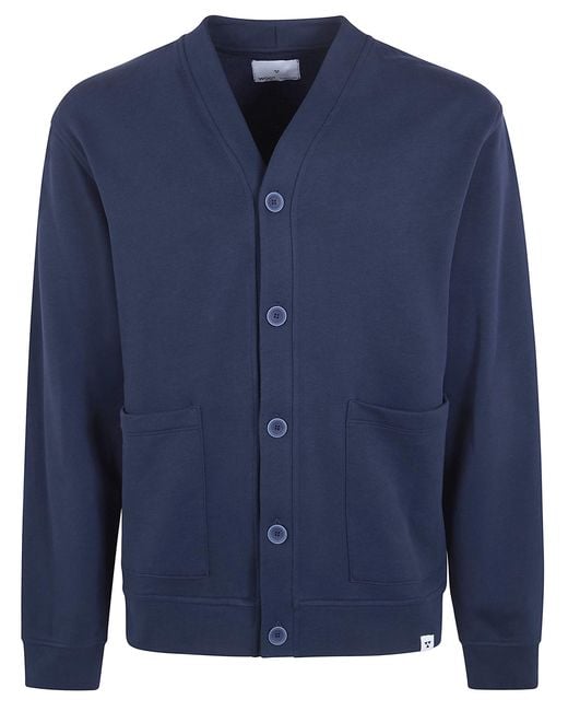 Woc Blue Seattle Cardigan for men