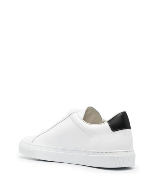 Common Projects White Retro Classic Leather Sneakers for men