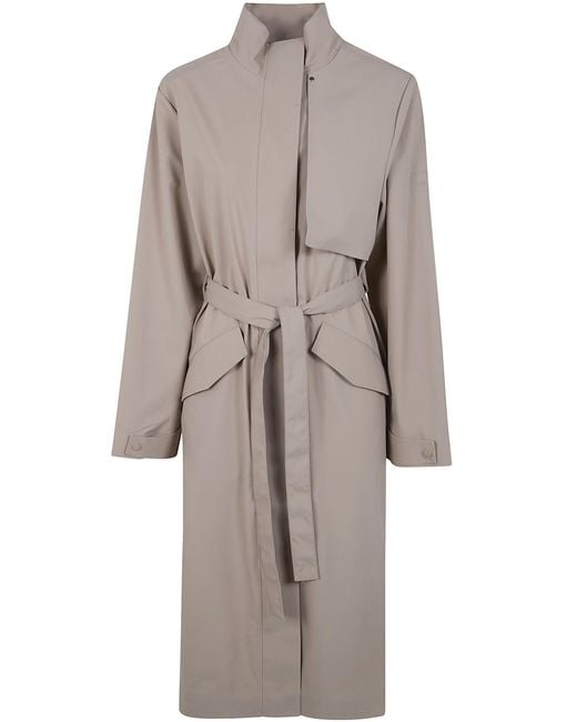 Rains Gray "Suva Hardshell" Coat