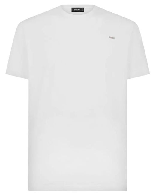 DSquared² White Cool Fit Tee Clothing for men