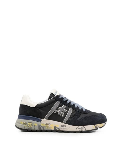 PREMIATA SNEAKERS Black Trainers "Lander" for men