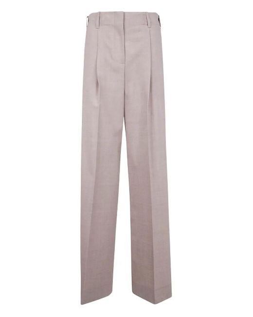 P.A.R.O.S.H. Gray P. A.R. O.S. H. Wide Leg Troseurs