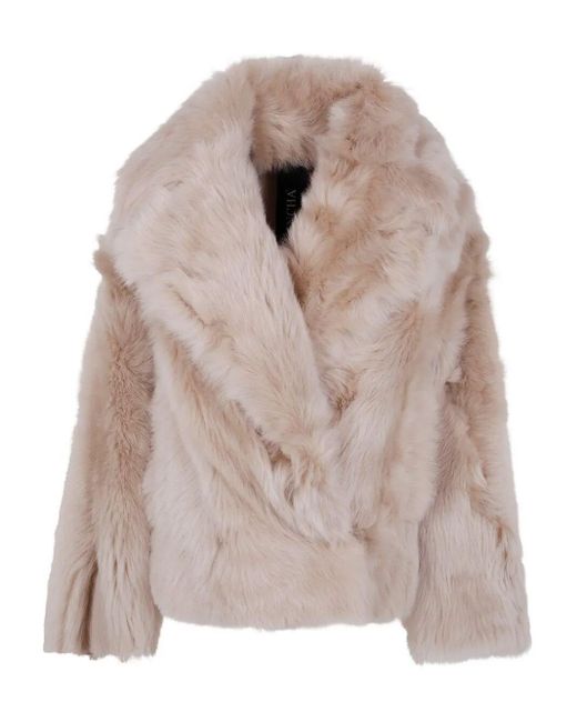 Blancha Natural Toscana Shearling Jacket