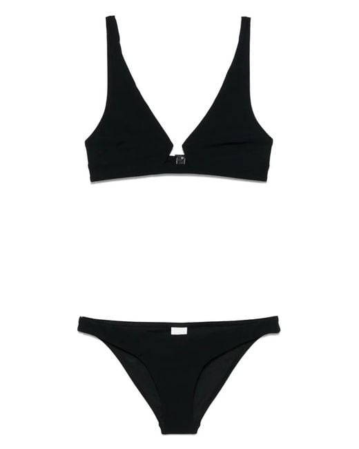 Zimmermann Black Rhiannon Wire Front Bikini
