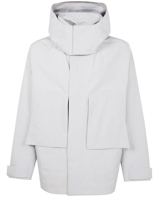 Herno White Laminar Jacket for men