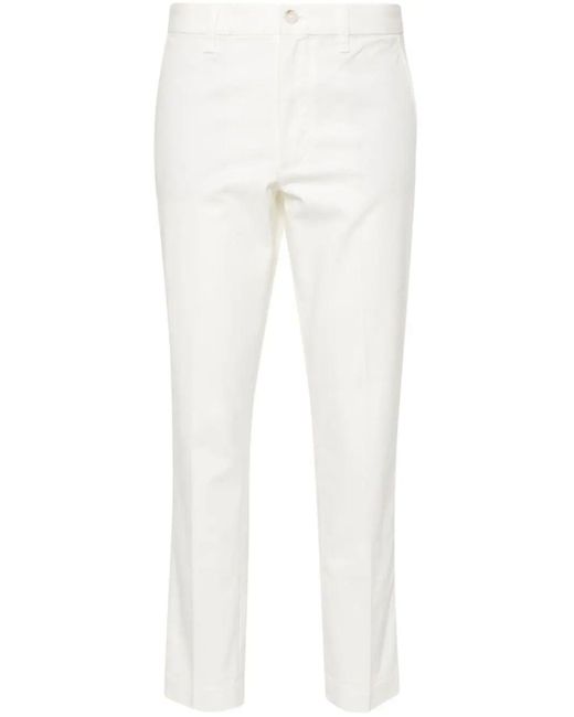 Polo Ralph Lauren Slim Pants in White | Lyst