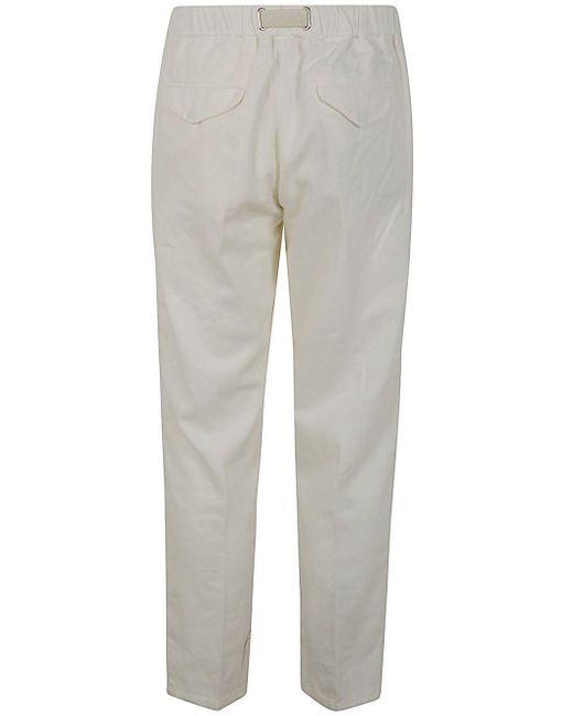 White Sand Gray Linene Pants for men