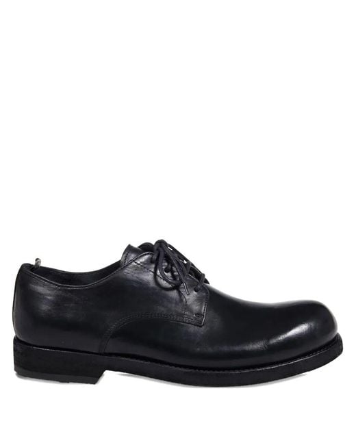 Officine Creative Black Lace-Up Shoes "Bulla" Novak for men