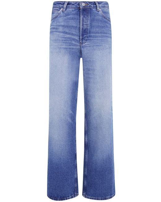 A.P.C. Blue A. P.C. Jeans 5 Pockets "Elisabeth"