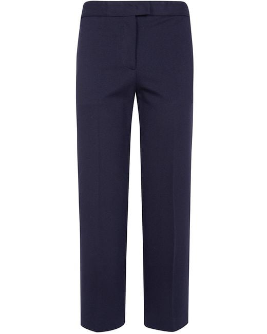 Liviana Conti Blue Pants Main Fabric "Jeremy"
