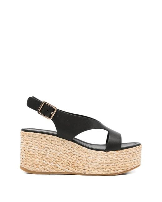 Paloma Barceló Natural "Hudson" Wedge Shoes