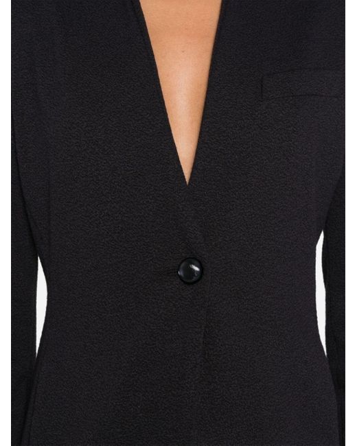 Emporio Armani Black One Button Jacket