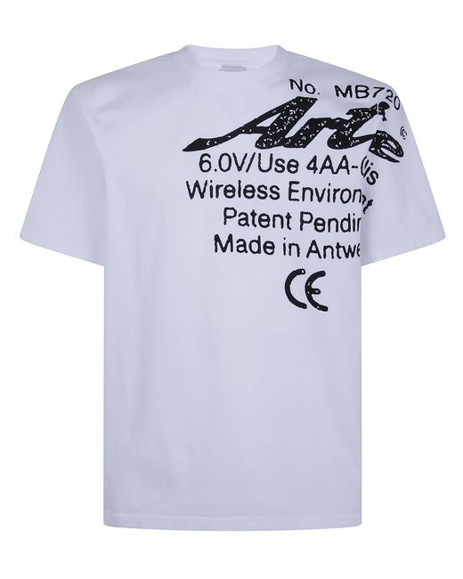 Arte' White T-Shirt Print "Celis Print" for men