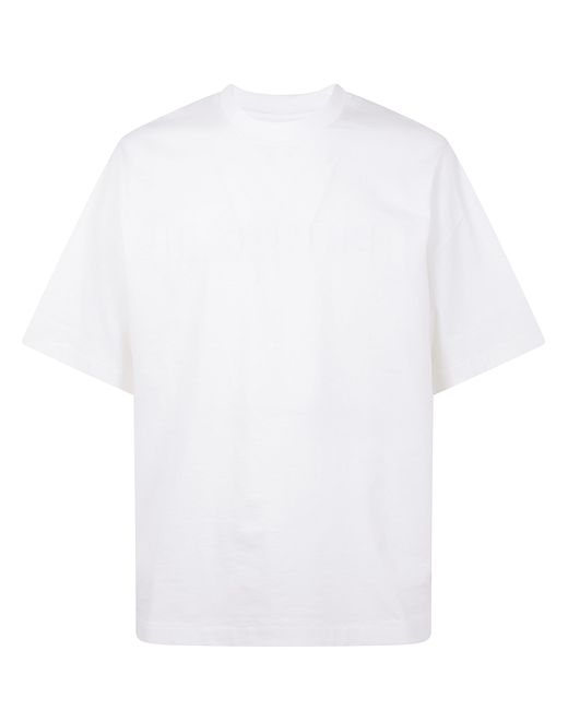 Jil Sander White Relaxed-Fit Cotton T-Shirt for men