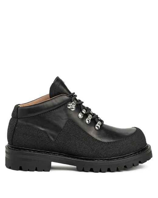 Our Legacy Black Boots Leather "Quest"