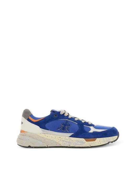 PREMIATA SNEAKERS Blue Mase Sneakers for men