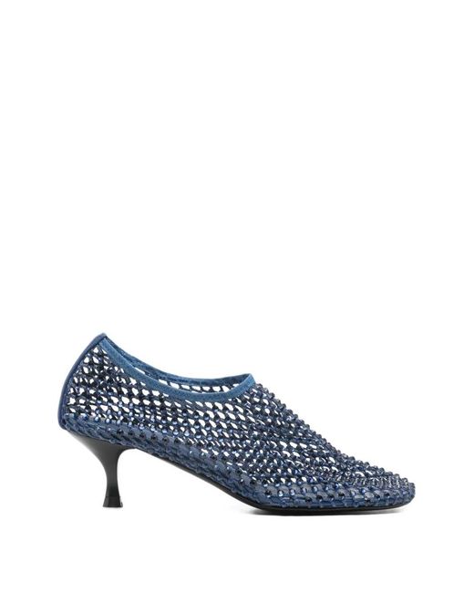 Strategia Blue "Connie" Ballet Shoes T.5 With Swarovsky