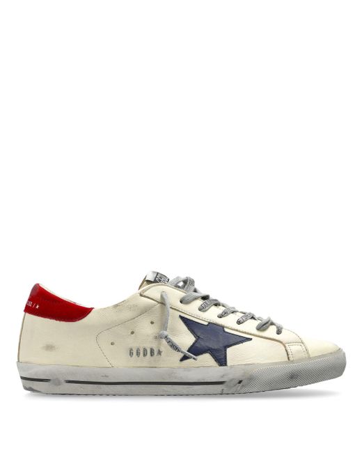 Golden Goose Deluxe Brand White Sneakers for men