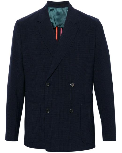 PS by Paul Smith Blue Jacket Double Breasted for men