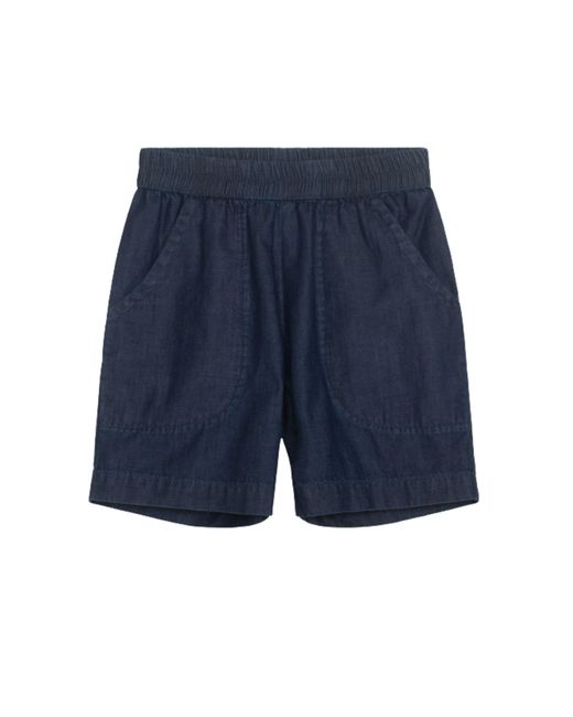 SERENDIPITY ORGANICS Blue Pocket Shorts