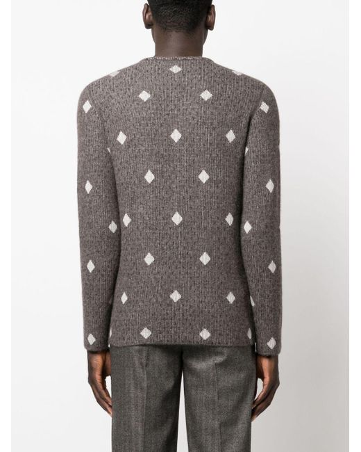 Giorgio Armani Gray Sweater Clothing for men