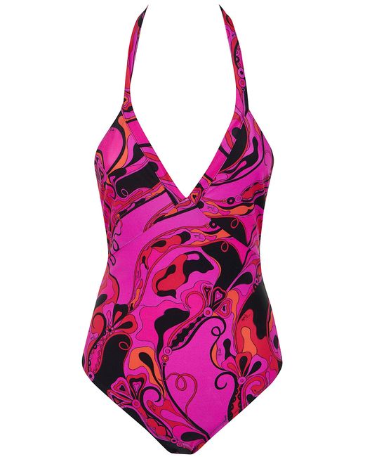Emilio Pucci Pink Lycra Swimwear