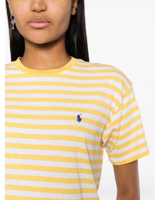 Polo Ralph Lauren Yellow Striped T-Shirt