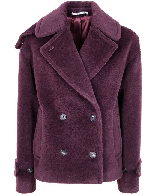 Tagliatore Purple "Sheila" Coat
