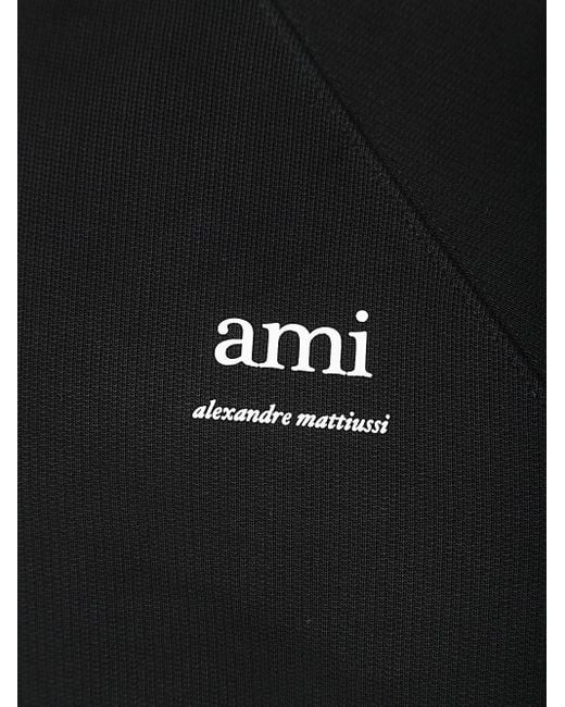 AMI Black Ami Alexandre Mattiussi Sweatshirt