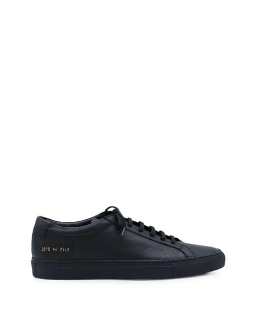 Common Projects Blue Sneaker Low-Top "Achilles Premium" for men