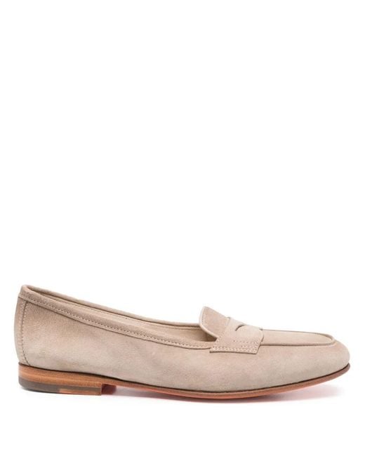 Santoni Pink "Carla" Loafer