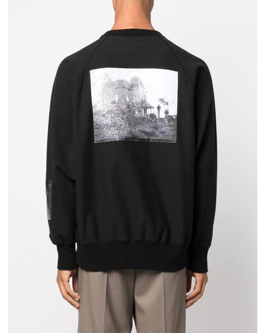 Undercover Black C S Frames Sweater for men