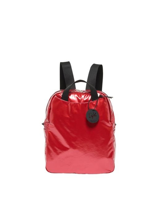 Jack Gomme Red Lami Backpack