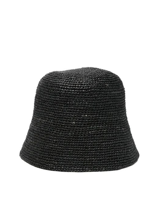 IBELIV Black "Andao" Bucket Hat