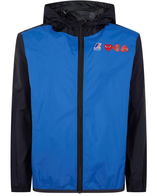 COMME DES GARÇONS PLAY Blue Jacket