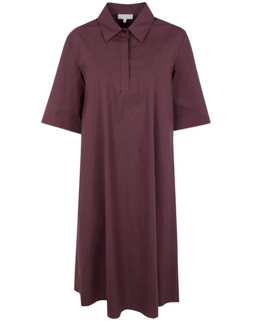 Antonelli Purple Matthew Midi Dress