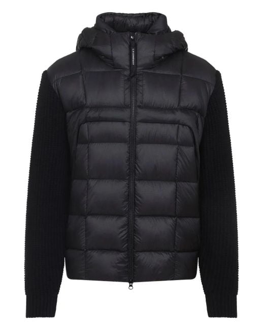 C P Company Black C. P. Company Knitwear Jacket for men